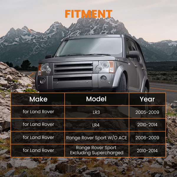 maXpeedingrods Front Left Right Air Suspension Strut for Discovery 3 LR3 MK III All Engines 2004-2009 4 LR4 MK IV All Engines 2009-2016 Sport LS 2006-2014