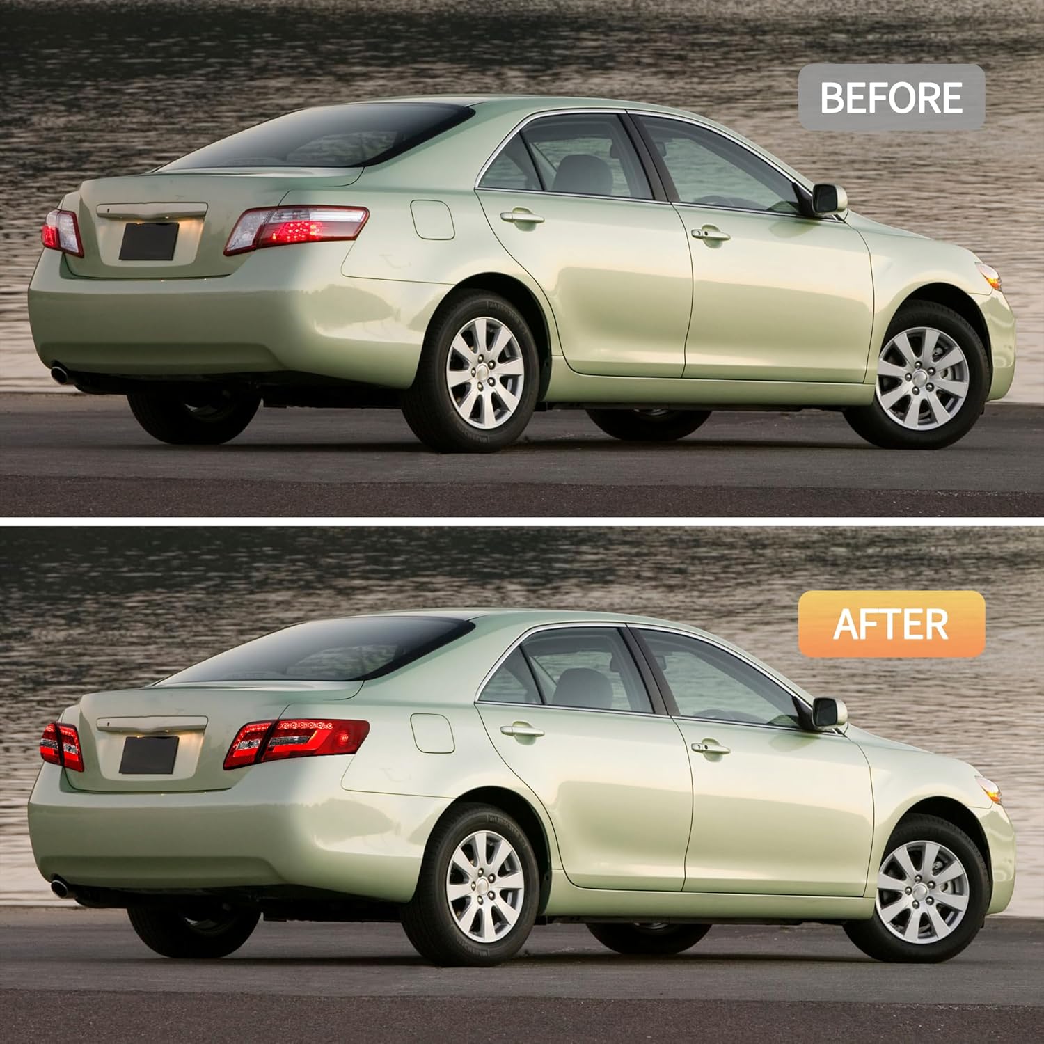 VLAND Rear Lights compatible with Camry 2006-2011 [not for Camry LE], Passenger & Driver Sides