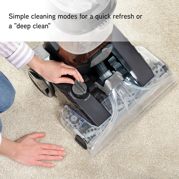 Vax Platinum Power Max Carpet Cleaner, Removes 93% of Bacteria, Proven to clean better than the leading rental, Black