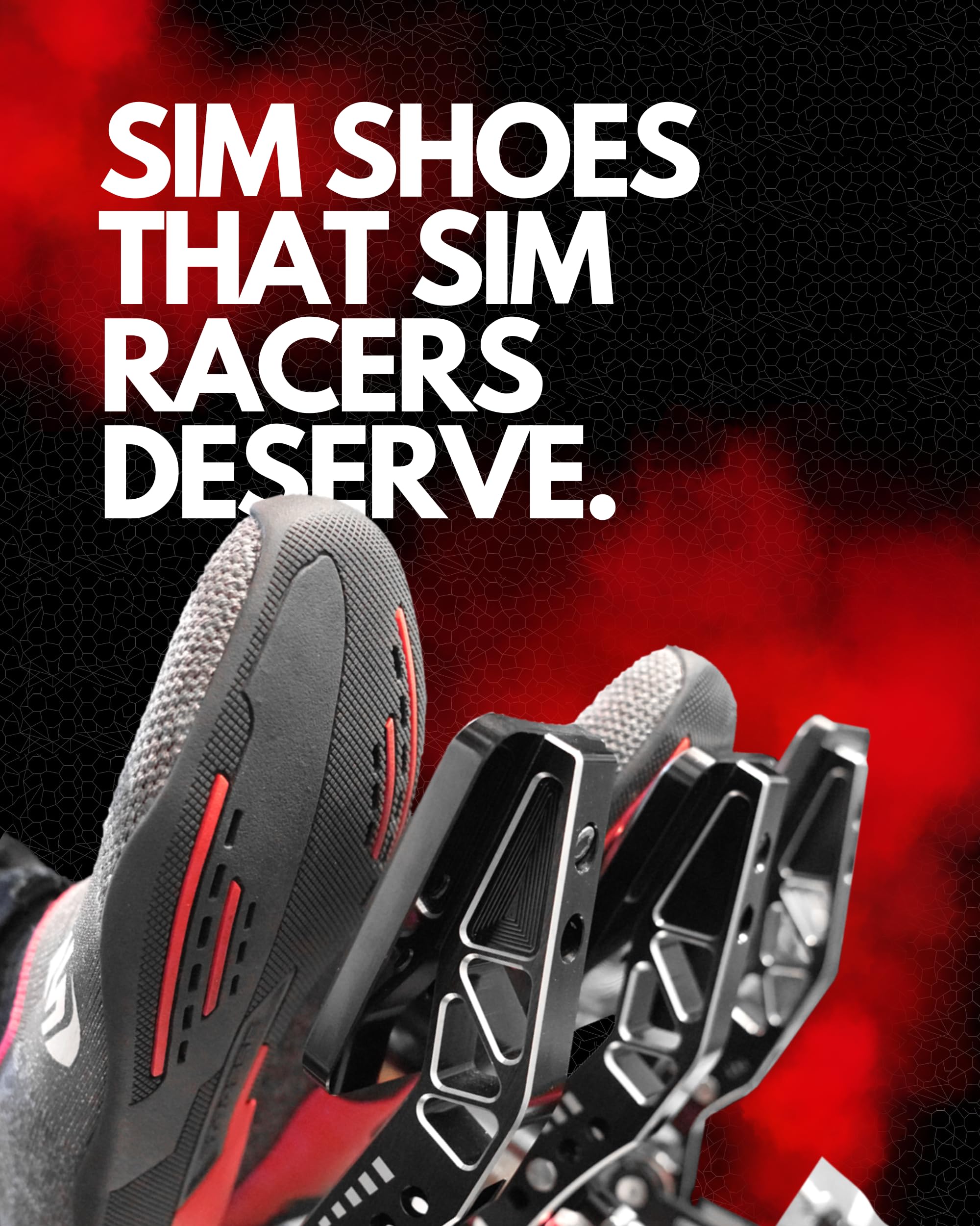ＳＴＲＡＳＳＥ STRASSE SIM Driving Shoes Racing Shoes Gaming Shoes Grip Comfortable Pedal Work Hankon Steering Wheel Controller Cockpit Racing Game Gran Turismo PS4 PS7 Prestige Red