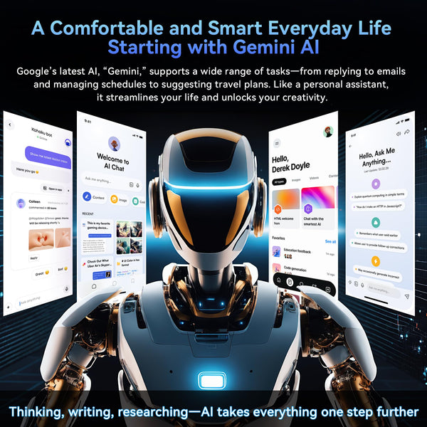 Tablet 2025 World's First Android 16 Tablet with Gemini AI, 11 Inch FHD Display, 24GB RAM 128GB ROM /2TB TF, T7280 CPU+13MP Camera, 8000mAh, Widevine L1, 2 in 1 Tablets with Keyboard Mouse Stylus