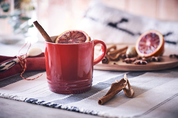 Le Creuset Stoneware Rainbow Coffee Mugs, 350 ml, Cerise, Volcanic, Teal, Ultra Violet, Soleil, Palm, 79114358359030