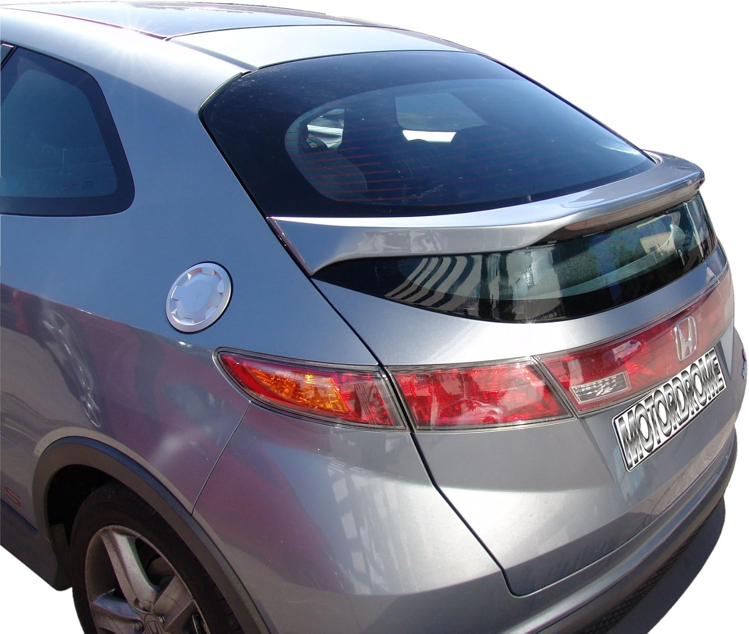 Motordrome Trunk spoiler compatible with Honda Civic 3/5-doors 2006-2012 'Type-R look'