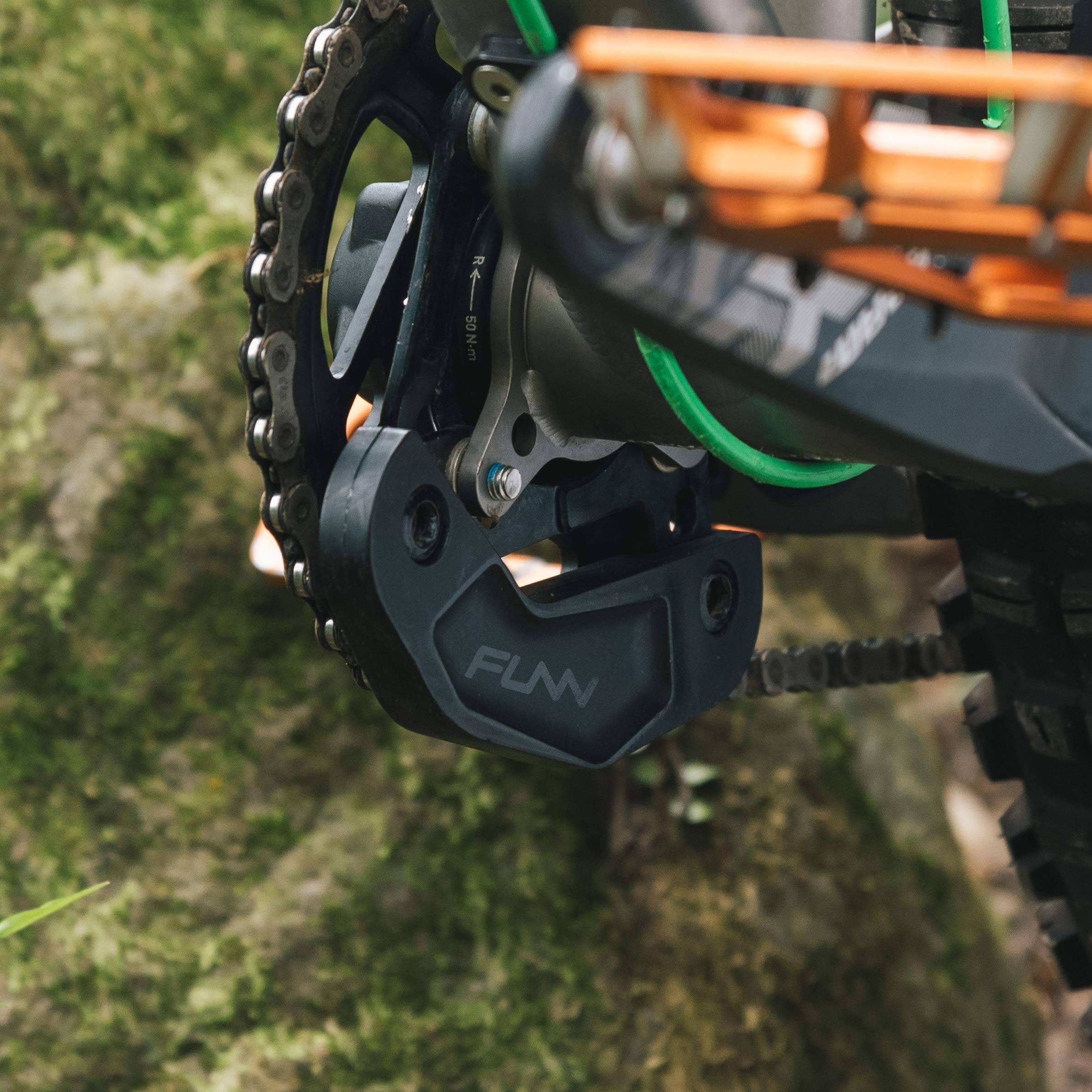 Funn Zippa Lite MTB Bash Guard -A ISCG05 Bicycle Chain Guard for 26T-32T Chainrings, Bike Chain ring Protector for Your Mountain Bike Chain, BMX Chain