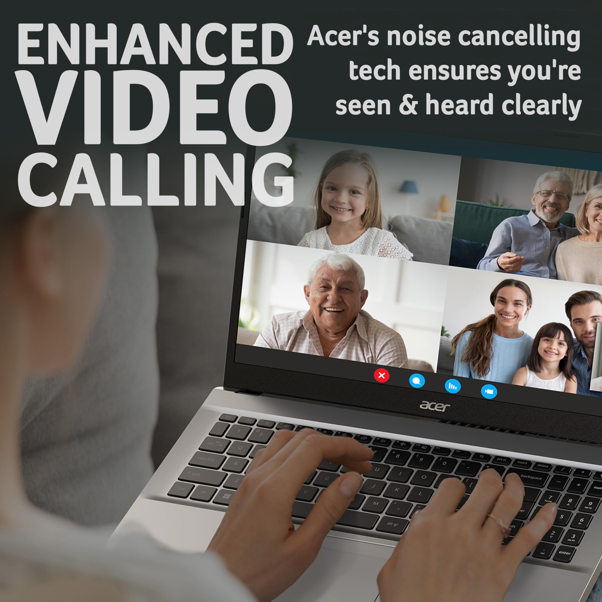 Acer Aspire 3 A315-59 Laptop - Intel Core i5-1235U, 8GB, 256GB SSD, Integrated Graphics, 15.6 Inch Full HD, Windows 11, Silver