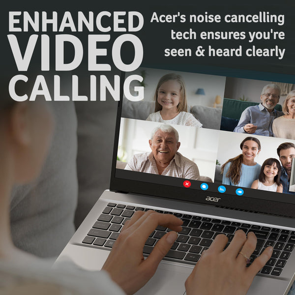 Acer Aspire 3 A315-59 Laptop - Intel Core i5-1235U, 8GB, 256GB SSD, Integrated Graphics, 15.6 Inch Full HD, Windows 11, Silver