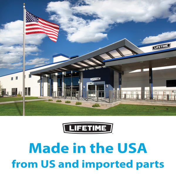 Lifetime 71522 Competition XL Portable Basketball System, 54 Inch Acrylic Backboard