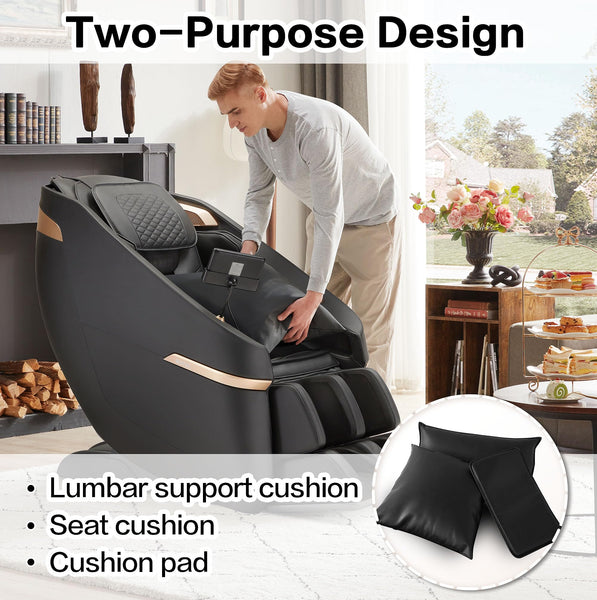 ROTAI Full Body Massage Chair,Zero Gravity Massage Chair for Home,Back Massagers for Pain Relief,Rocking Chair with Heat