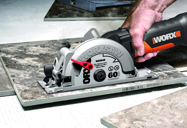 WORX WX439 500W 120mm Black and Orange Worx Saw Compact Circular Saw