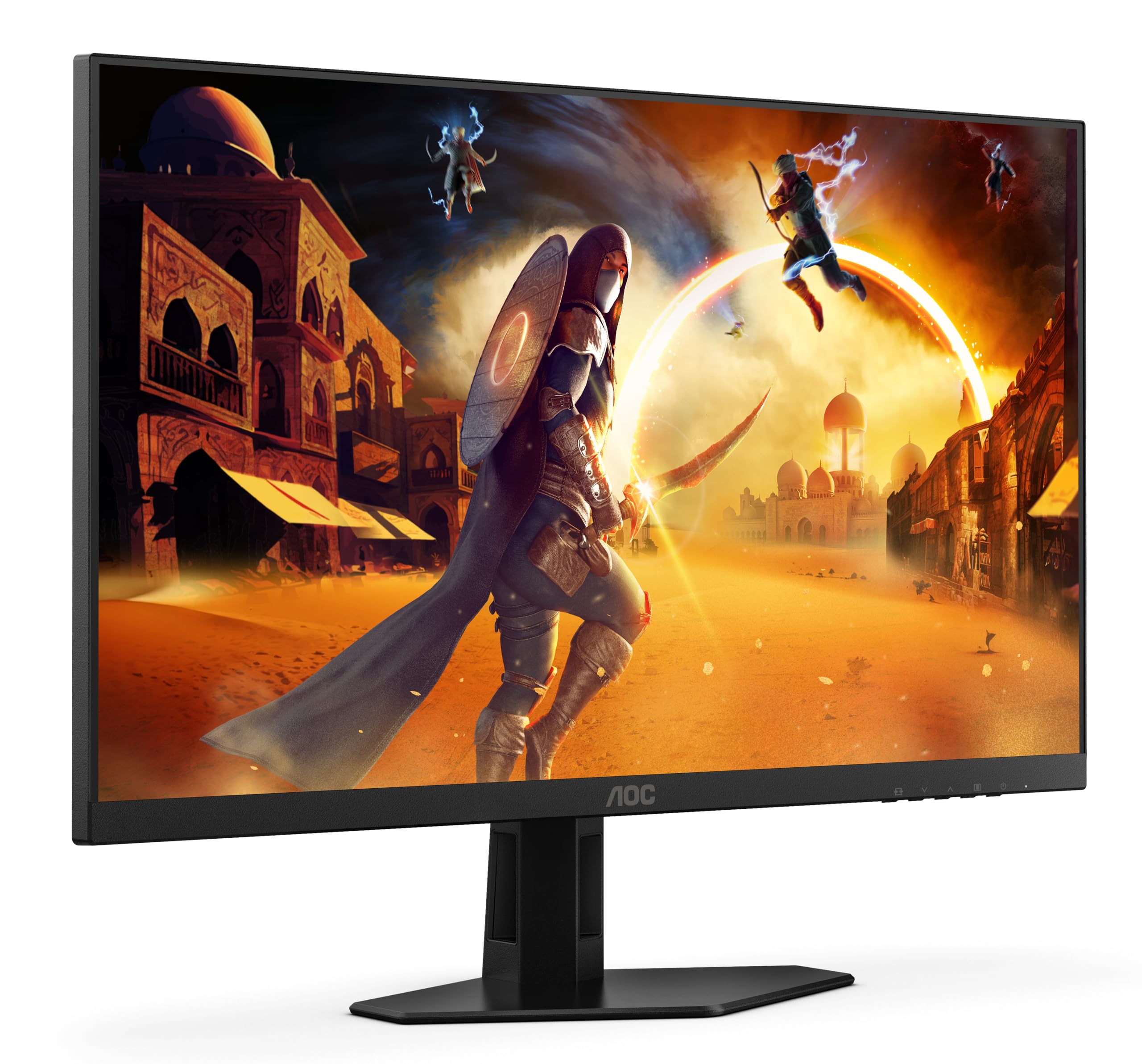 AOC Gaming 25G3ZM/BK - 24.5" 240Hz FHD Monitor, 0.5ms MPRT, FreeSync Premium (1920x1080, HDMI 2.0 x 2, DisplayPort 1.2 x 1, Headphone out (3.5mm)) black/red