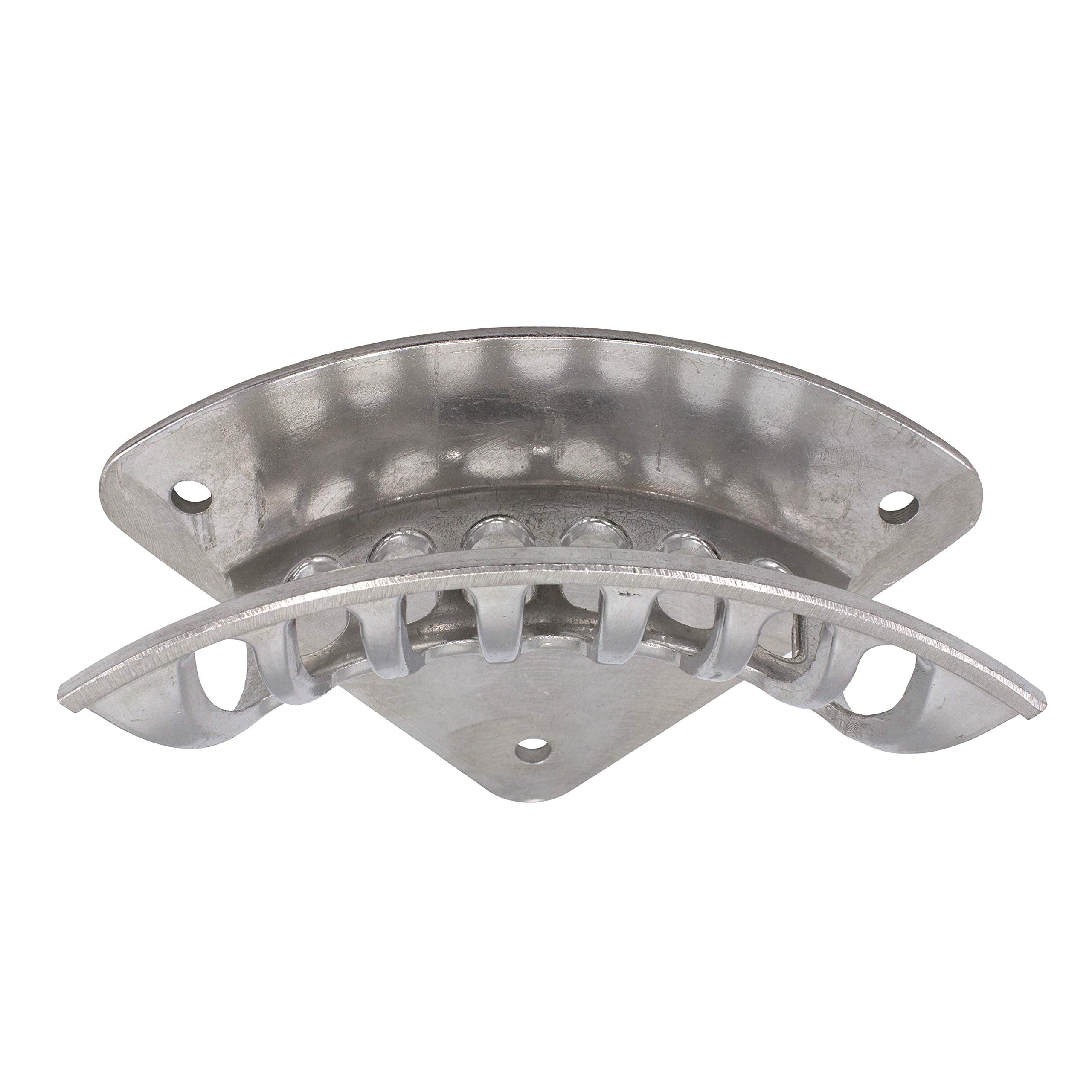 VARIOSAN Hose holder for 3/4 inch hoses 13934, aluminium, 35 x 26 x 14 cm (L)