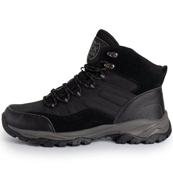 Jack Walker Mens Walking Leather Boots Lightweight Vent Breathable Hiking Trekking Shoes JW8215