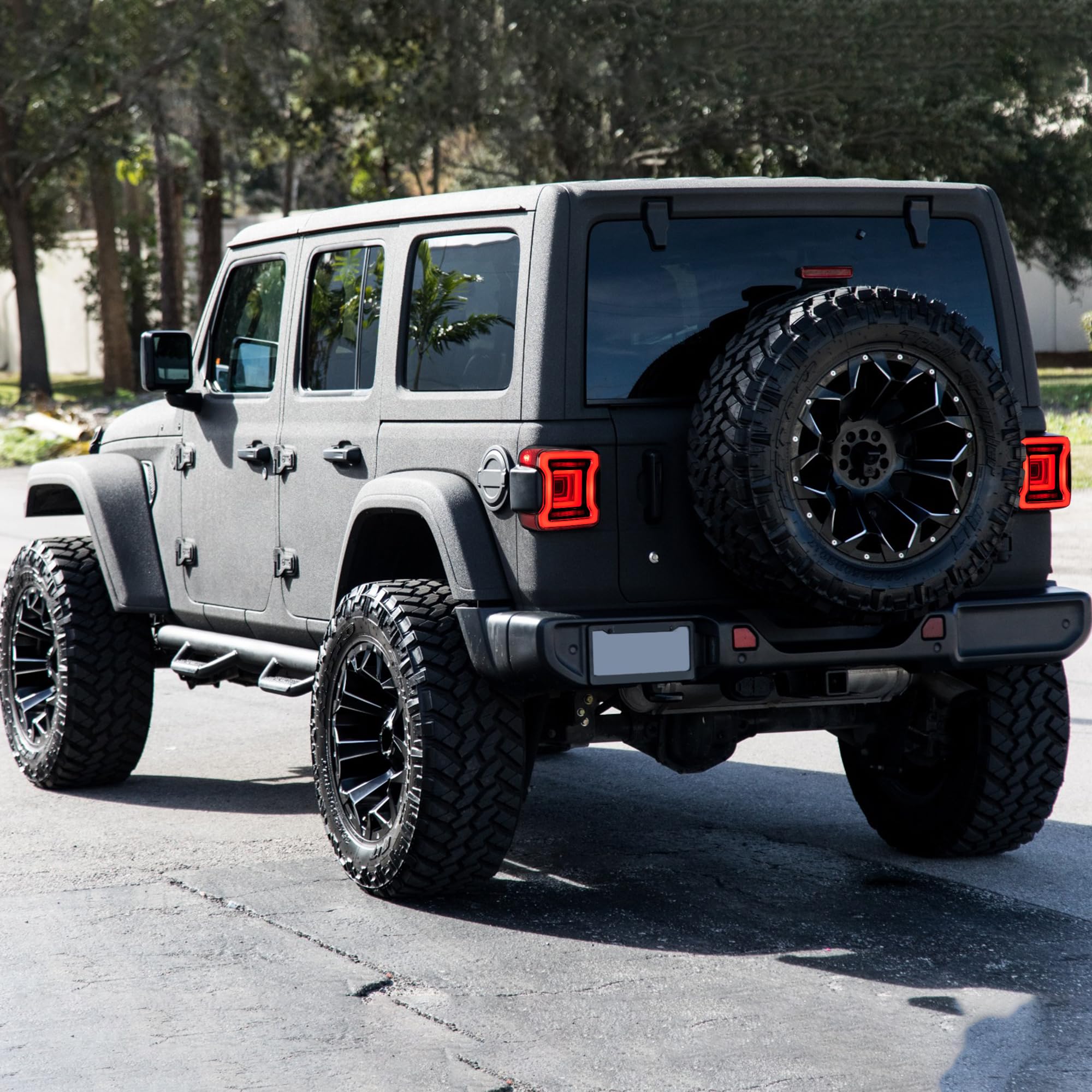 VLAND Motor 9 Inch LED Headlights compatible with 2018-2023 Wrangler JL/JLU Rubicon, Sport, Sport S, Sahara [Not fit JK], w/Startup dynamic display, 1 set for RHD