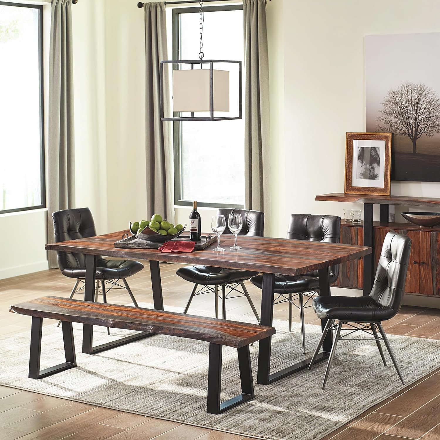 INMOZATA Table Legs Set of 2, Heavy Duty Industrial Trapezoid DIY Furniture Legs Coffee Table Legs with Screws for DIY Table Desk Breakfast Bar Stand Bench (W70cm X H90cm)