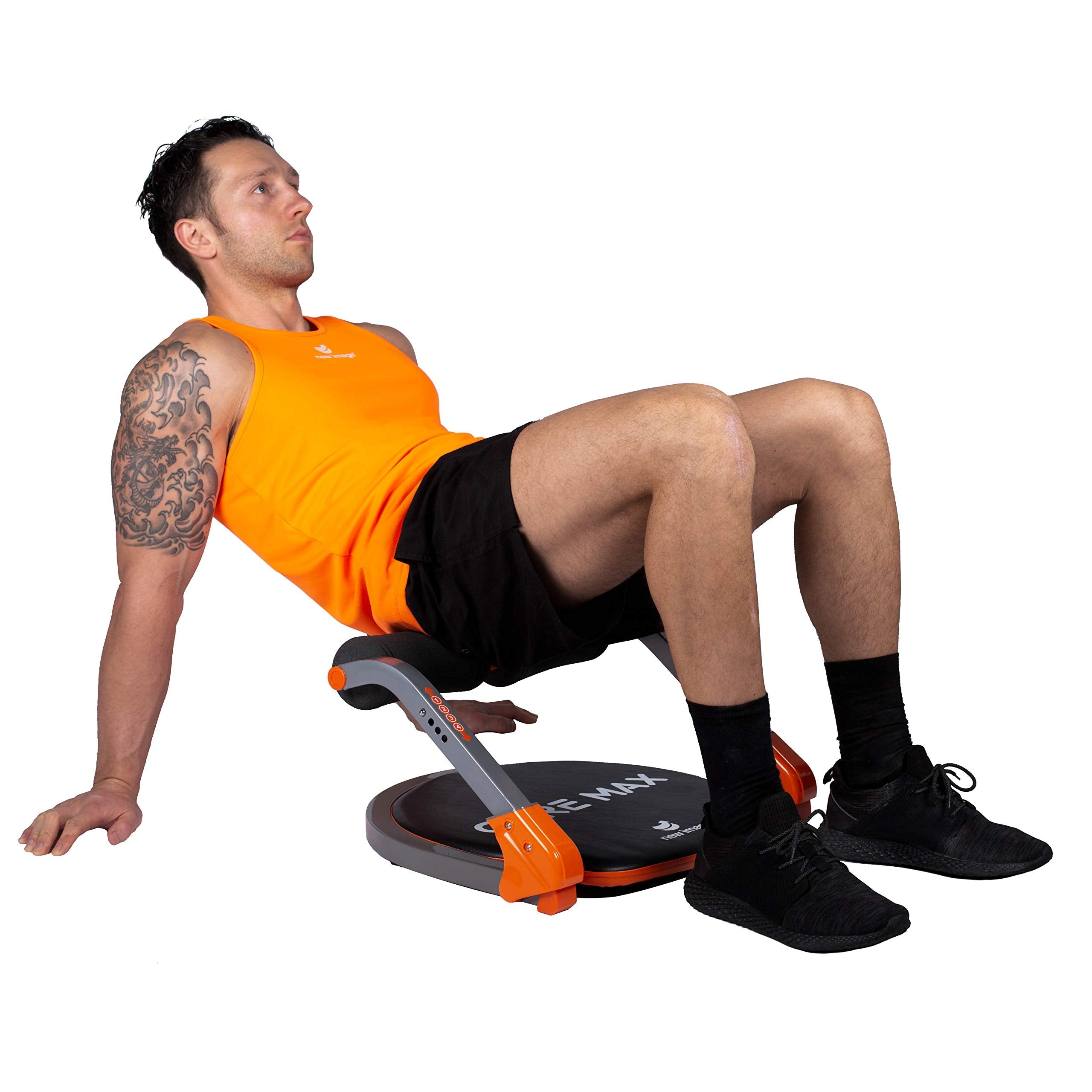 New Image Core Max 8-in-1 Home Workout Training System - Tone, Tighten & Sculpt Your Abs - Indoor Exercise Equipment - Abdominal & Obliques Trainer