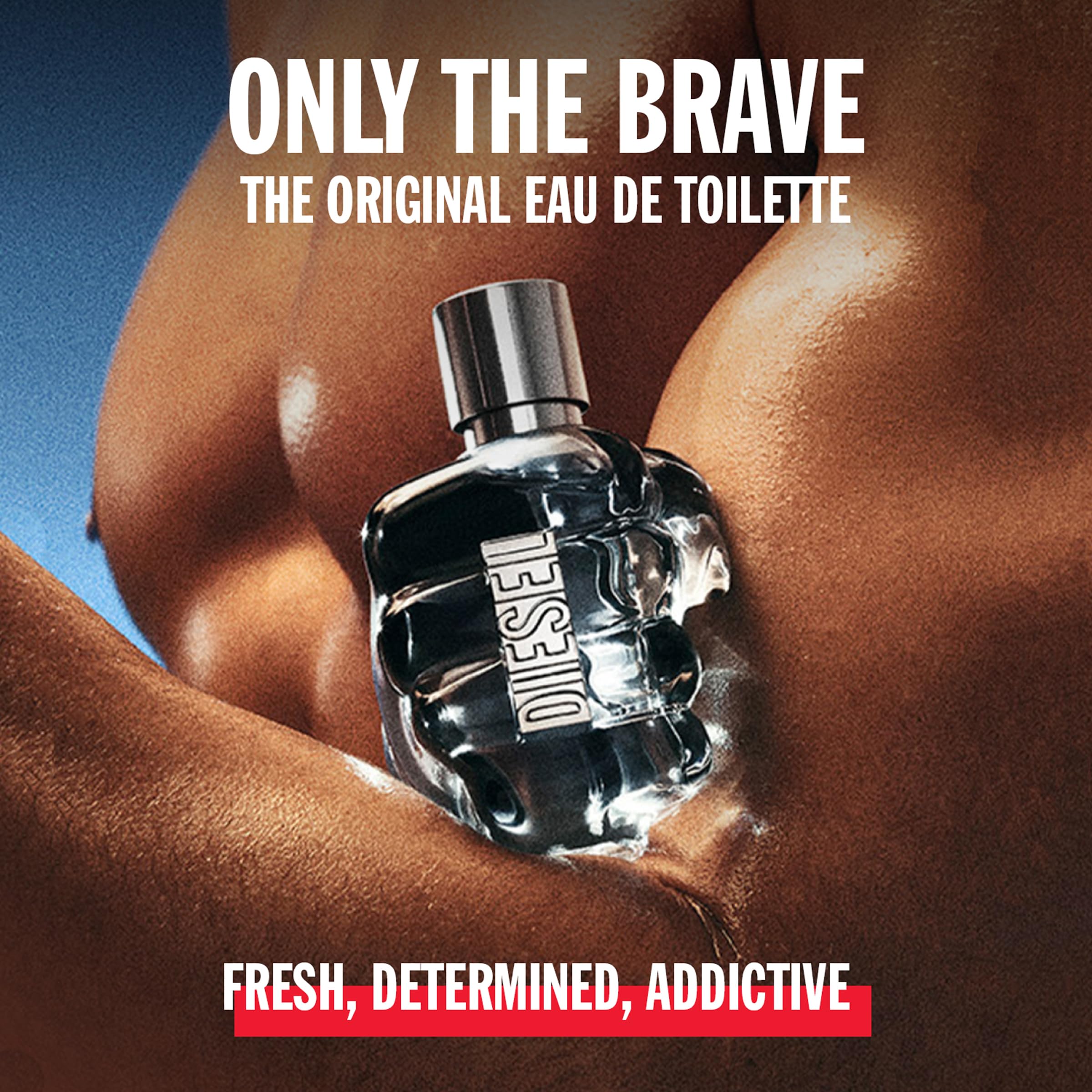 Diesel Only The Brave, Eau de Toilette Aftershave, Perfume For Men, The Original Fresh Fragrance, 50ml