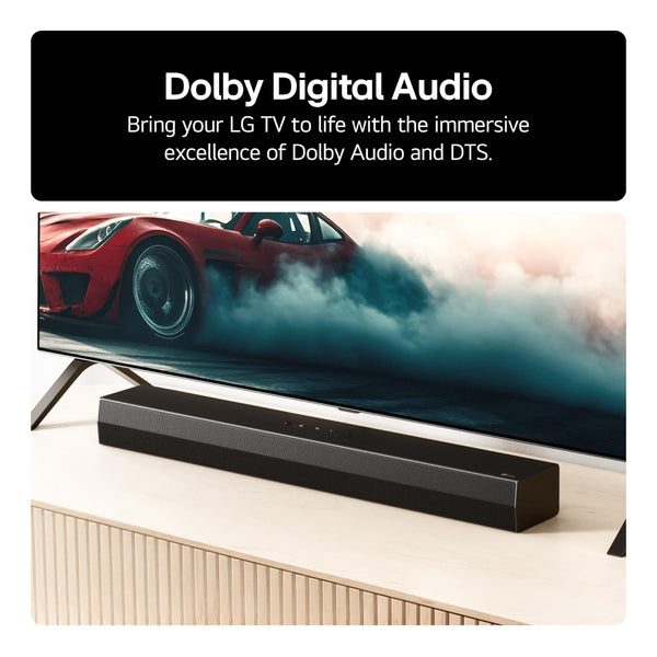 LG USC9S Bluetooth Soundbar for TV with Dolby Atmos & Wireless Subwoofer 3.1 channel
