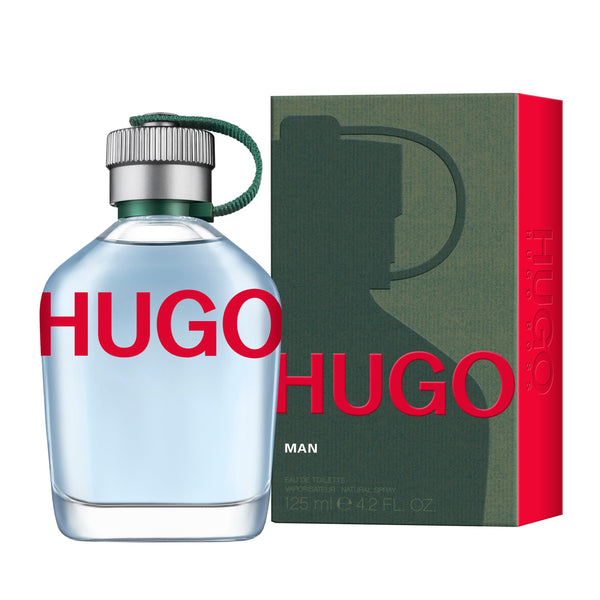 HUGO Man Eau de Toilette, Men's Perfume, Notes of Crispy Green Apple and Fir Balsam, Aromatic Fragrance, Medium Longevity, 200ml