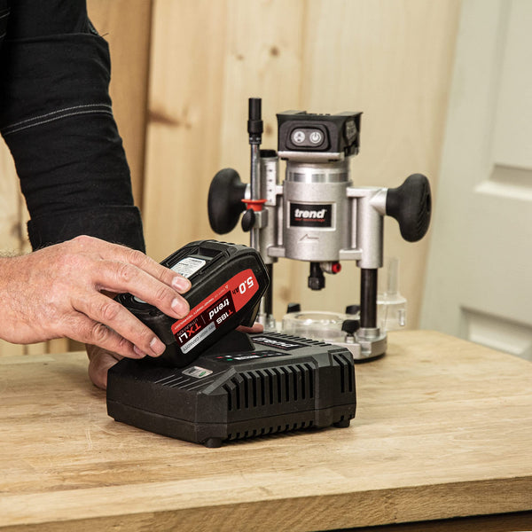 Trend 18V Cordless Brushless Impact Driver with High Performance Motor & Two Speed Settings, Bare Tool (Battery & Charger Sold Separately), T18S/IDB
