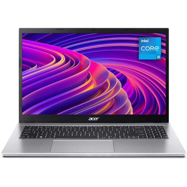 Acer Aspire 3 A315-59 Laptop - Intel Core i5-1235U, 8GB, 256GB SSD, Integrated Graphics, 15.6 Inch Full HD, Windows 11, Silver