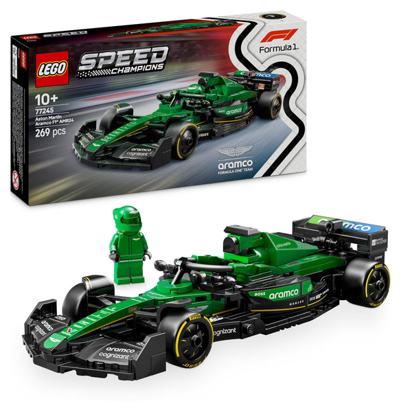LEGO Speed Champions McLaren F1 Team MCL38 Race Car Toy with a Collectible Formula 1 Driver Minifigure - Model Kits for 10+ Year Old Boys & Girls or Adult Motorsport Fans 77251