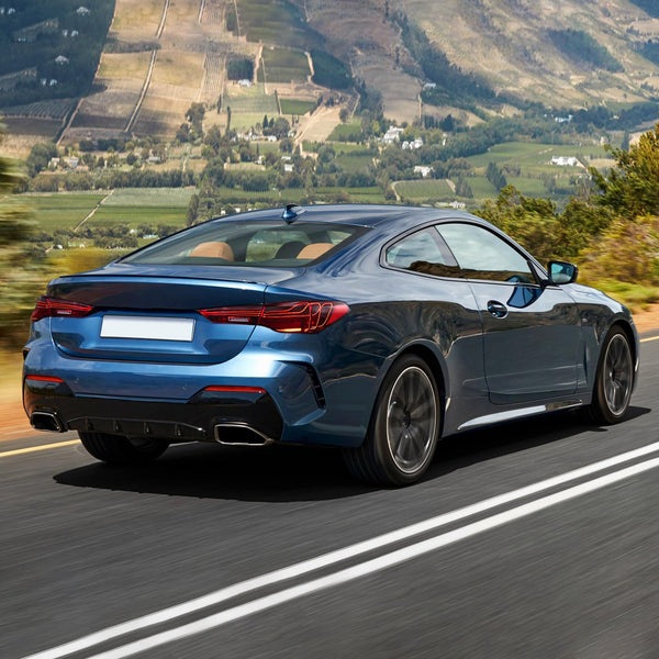 VLAND OLED Rear Lights Compatible With 4 Series G22/G23/G26, M4 G82 G83 2021-2023, Tail Lights Assembly w/Startup dynamic display - Smoked