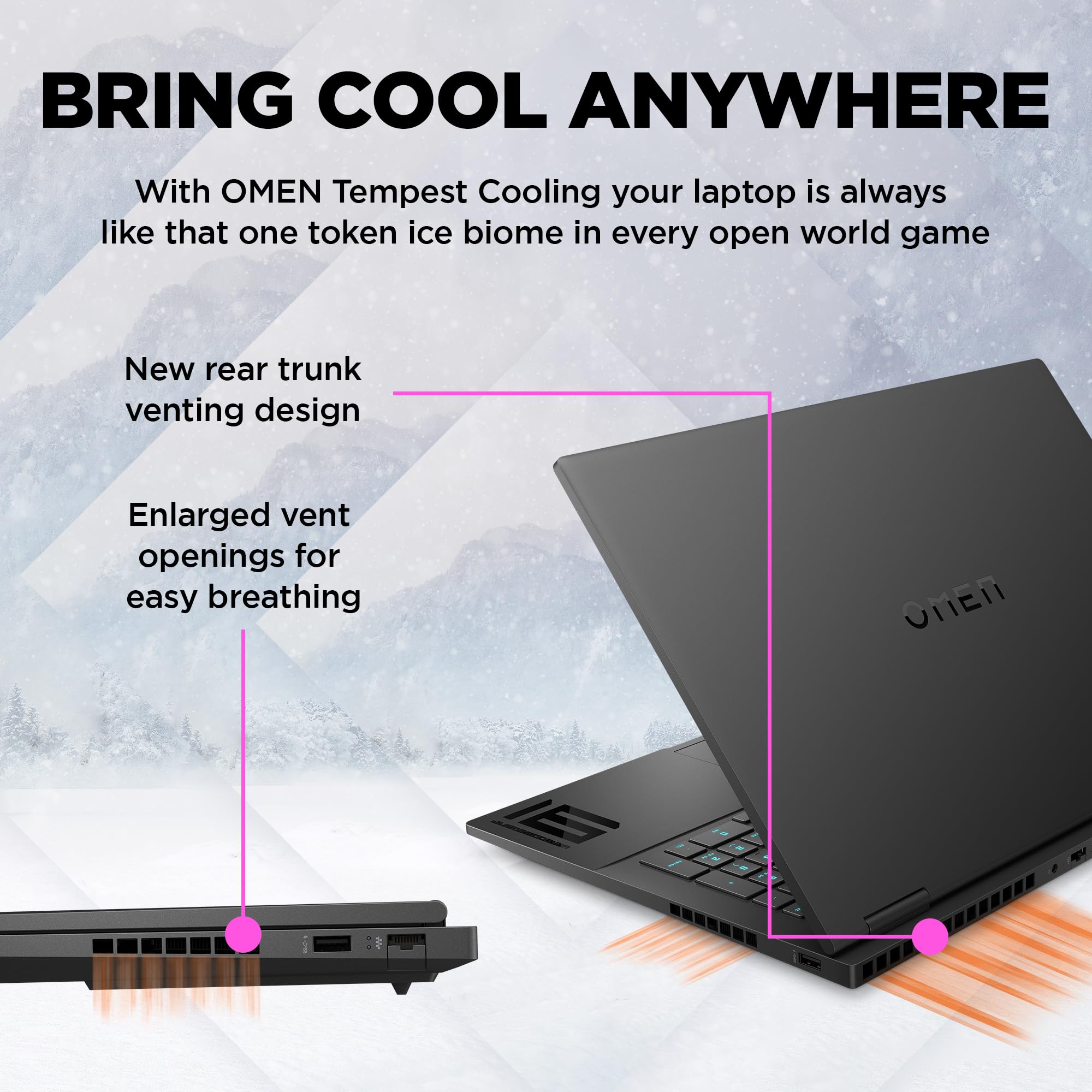 HP Omen 17" Gaming Laptop and HyperX Cloud III Wired Headset bundle, AMD Ryzen 7-8845HS, AI Enhanced, 16 GB RAM, 1TB SSD, NVIDIA GeForce RTX 4050 Graphics, FHD Display, 144Hz, Black, 17-db0016sa