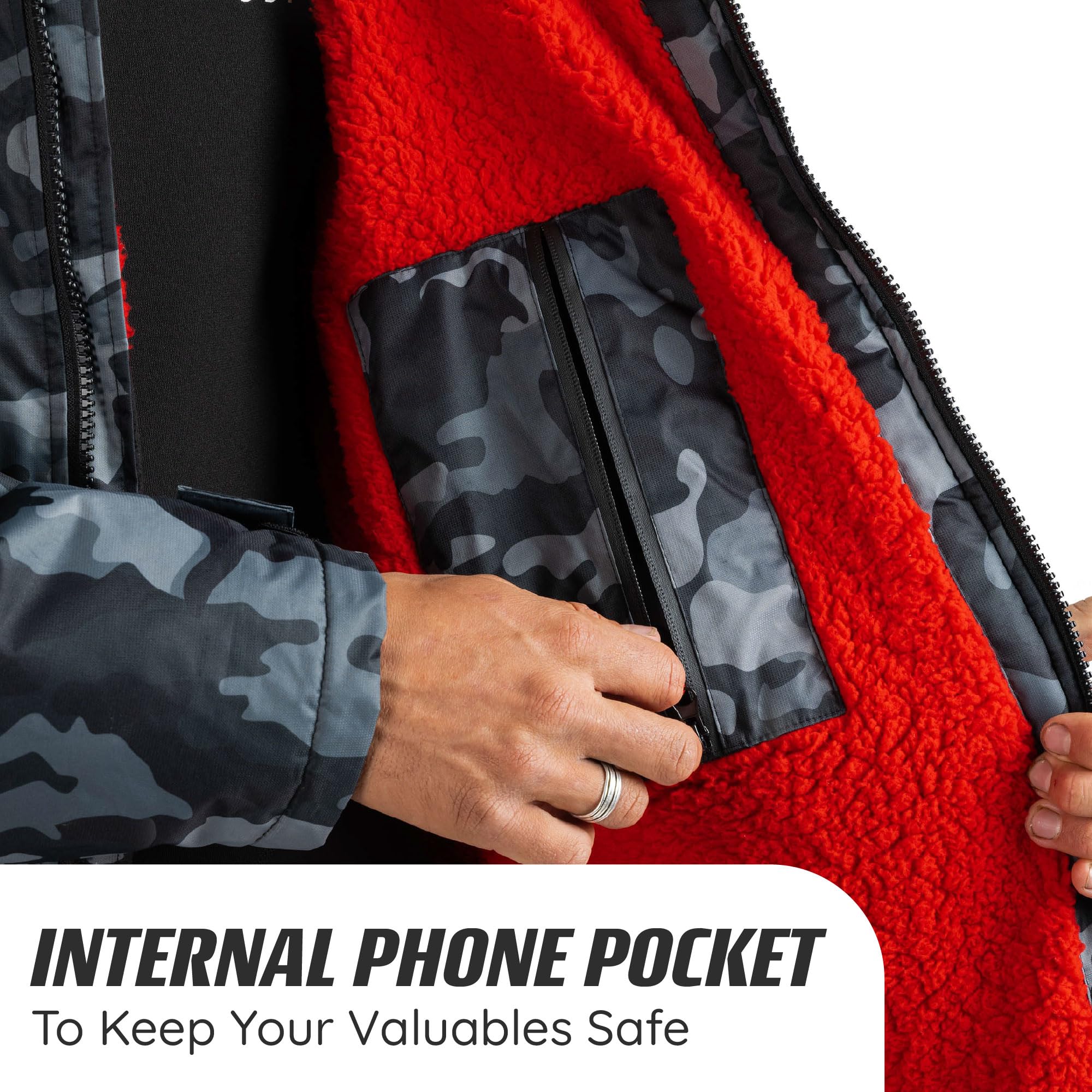 Osprey Changing Robe for Kids and Adults, Waterproof Changing Robe, Swimming and Beach Robe, Unisex, Multiple Colours