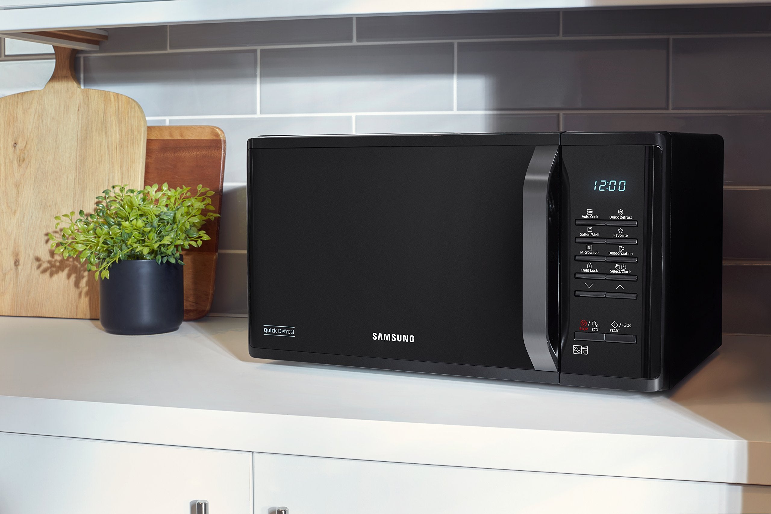 Samsung MS23K3513AK Solo Microwave, 23 Litre, Black