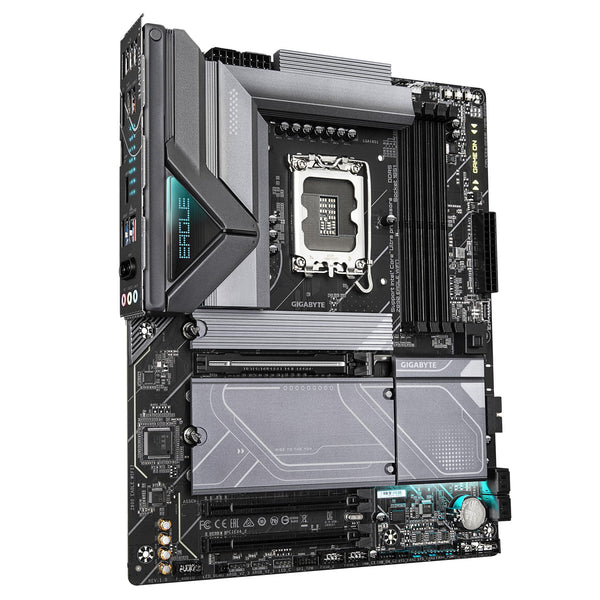 GIGABYTE Z890I AORUS ULTRA Motherboard - Supports Intel Core Ultra (Series 2) CPUs, 8+1+2 phases VRM, up to 8800MHz DDR5 (OC), 1xPCIe 5.0 + 1xPCIe 4.0, Wi-Fi 7, 2.5GbE LAN, Thunderbolt 4