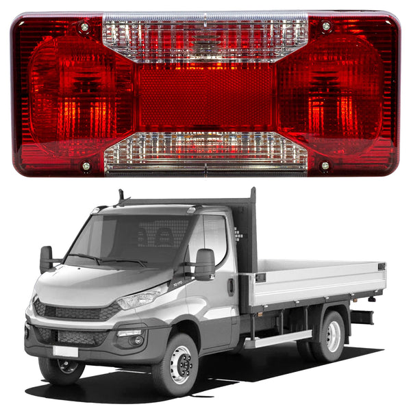 Driver Right Side O/S Tail Light Rear Lamp for IVECO Daily Tipper Pick Up Chassis Truck Lorry Cab 2006 to 2022
