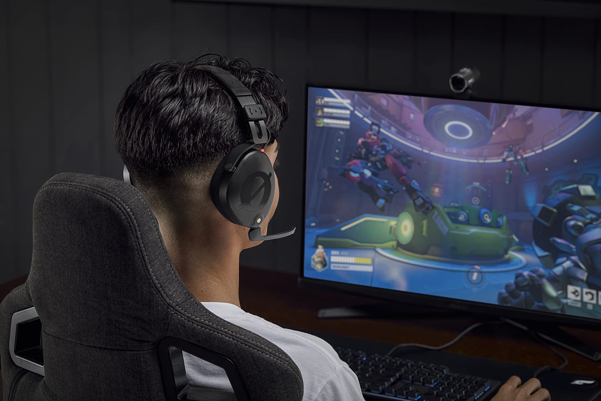 RØDE NTH-100 Professional Over-ear Headphones For Content Creation, Music Production, Mixing and Audio Editing, Podcasting, Location Recording (Black)