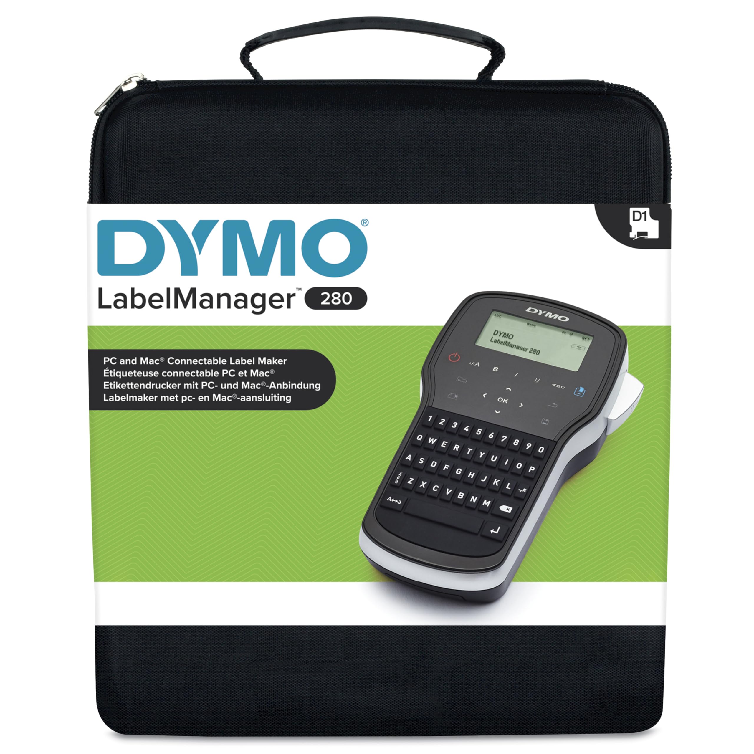 DYMO LabelManager 420P Label Maker | High Performance Rechargeable Portable Label Printer | Computer Connection | Print Barcodes, Logos & Graphics