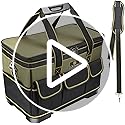 Drado Tool Bag Muti-Purpose Tool Bag Organiser with Adjustable Shoulder Strap (40 x 23x 28cm)