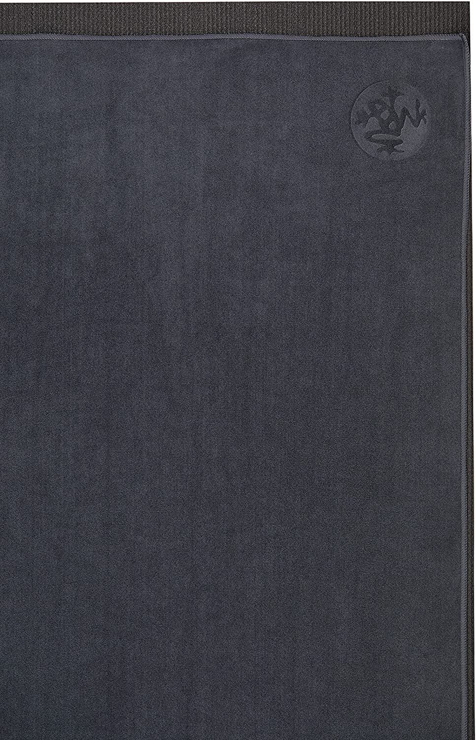 Manduka Unisex Equa Yoga Towel Mat, Thunder, Standard