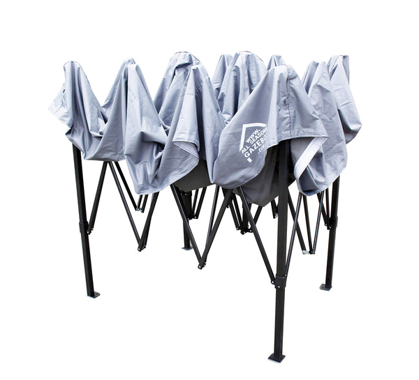 All Seasons Gazebos | 3x2m Pop Up Gazebo with 4 Side Walls & Accessory Pack | Heavy Duty, Fully Waterproof, High Grade Materials (Navy)