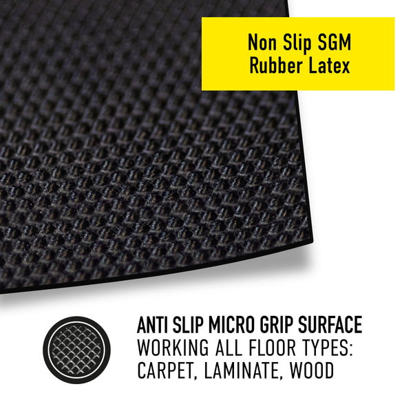 Harrows Darts Mat with Darts Oche, Floor Mat Protection, Non Slip Mat, Professional Darts Mat Rubber, Darts Accessories