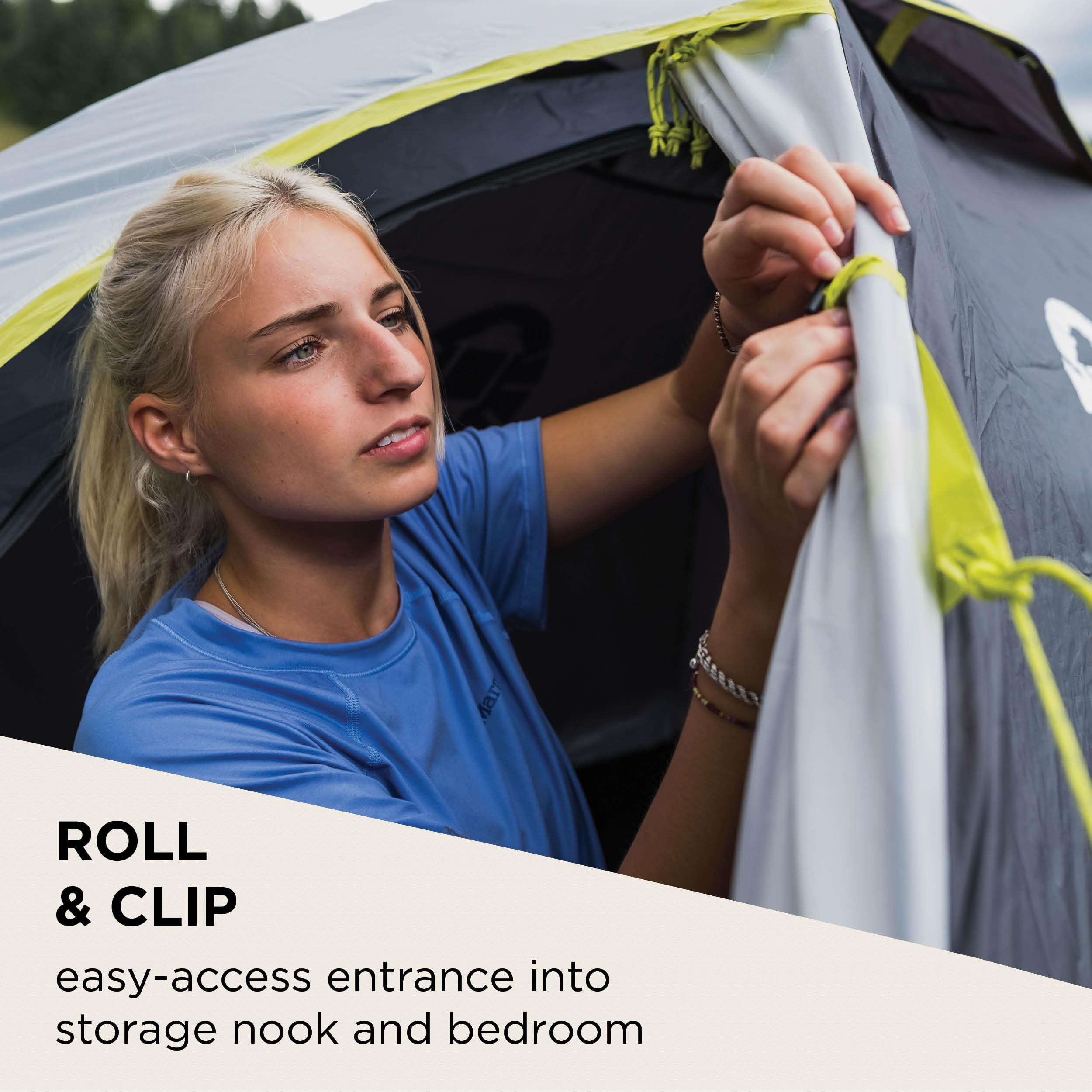 Coleman Tent Darwin 2-4 Person | Compact Lightweight Dome Tent | Models with Darkened Bedroom | Camping, Festival and Hiking Tent | 4500mm Waterproof | with Sewn-in Groundsheet