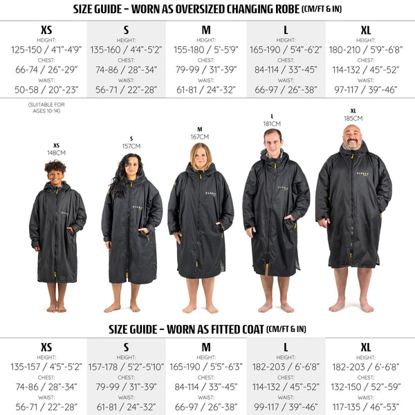 Osprey Changing Robe for Kids and Adults, Waterproof Changing Robe, Swimming and Beach Robe, Unisex, Multiple Colours