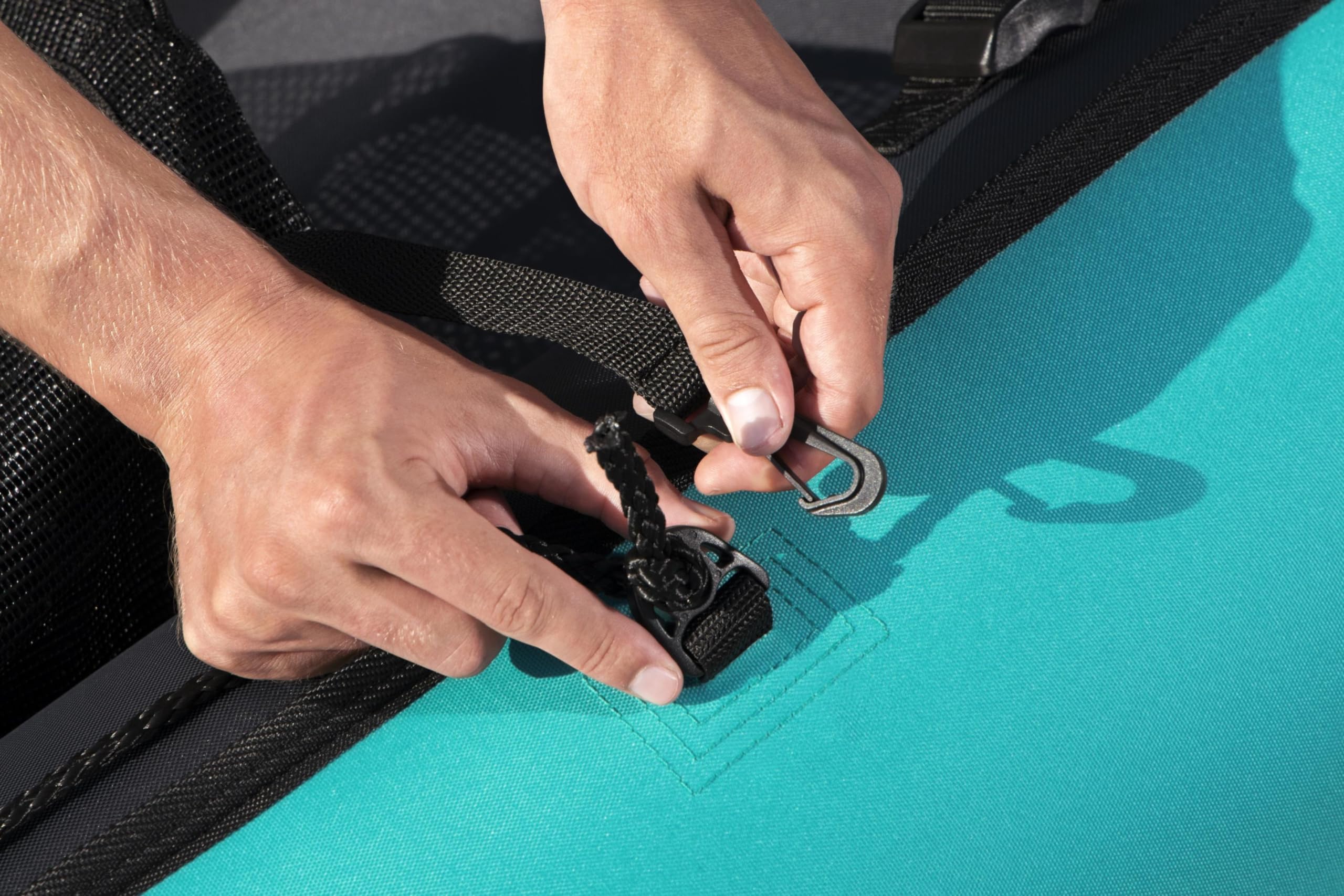 Hydroforce Ventura Kayak Set, Inflatable Boat Set With Hand Pump, Paddle And Storage Bag, Multiple Styles