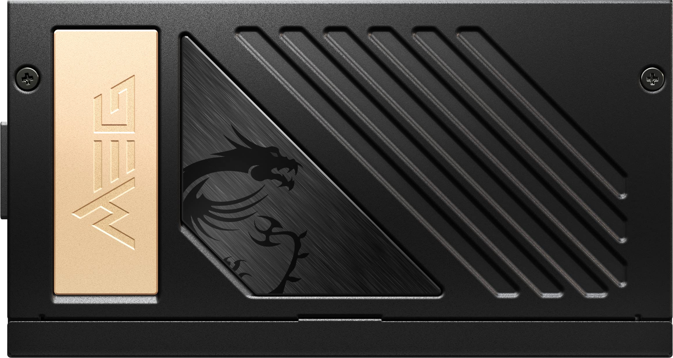 MSI MPG A1000G PCIE5 Power Supply Unit, UK Plug - 1000W, 80 Plus Gold Certified, Fully Modular ATX 3.0, PCIe 5.0 GPU Support, Japanese 105°C Capacitors, 0% RPM Mode, Flat Cables - 10 Year Warranty