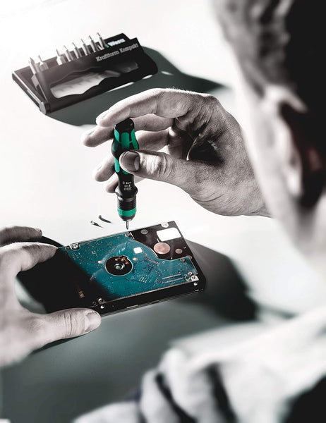 Wera Screwdriver Set Kraftform Kompakt 12, 10 Pieces