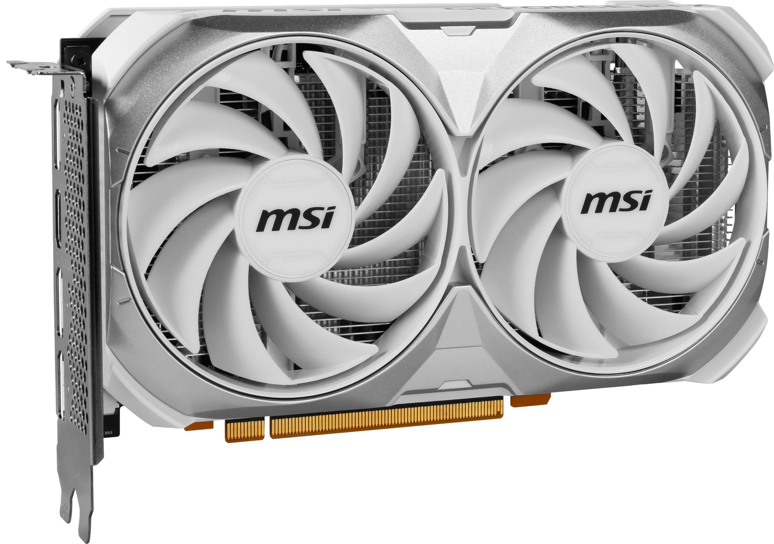 MSI GeForce RTX 4060 VENTUS 2X WHITE 8G OC Gaming Graphics Card - 8GB GDDR6X, PCI Express Gen 4, 128-bit, 3x DP v 1.4a, HDMI 2.1a (Supports 4K & 8K HDR)