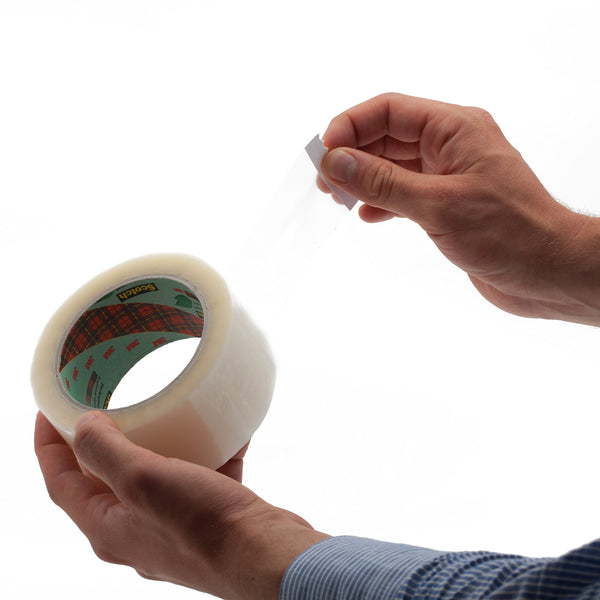 Scotch 28280 Classic Clear Packing Tape. Easy To Unwind Box Sealing Tape. Ideal for Sealing Boxes and Parcels. 6 Rolls