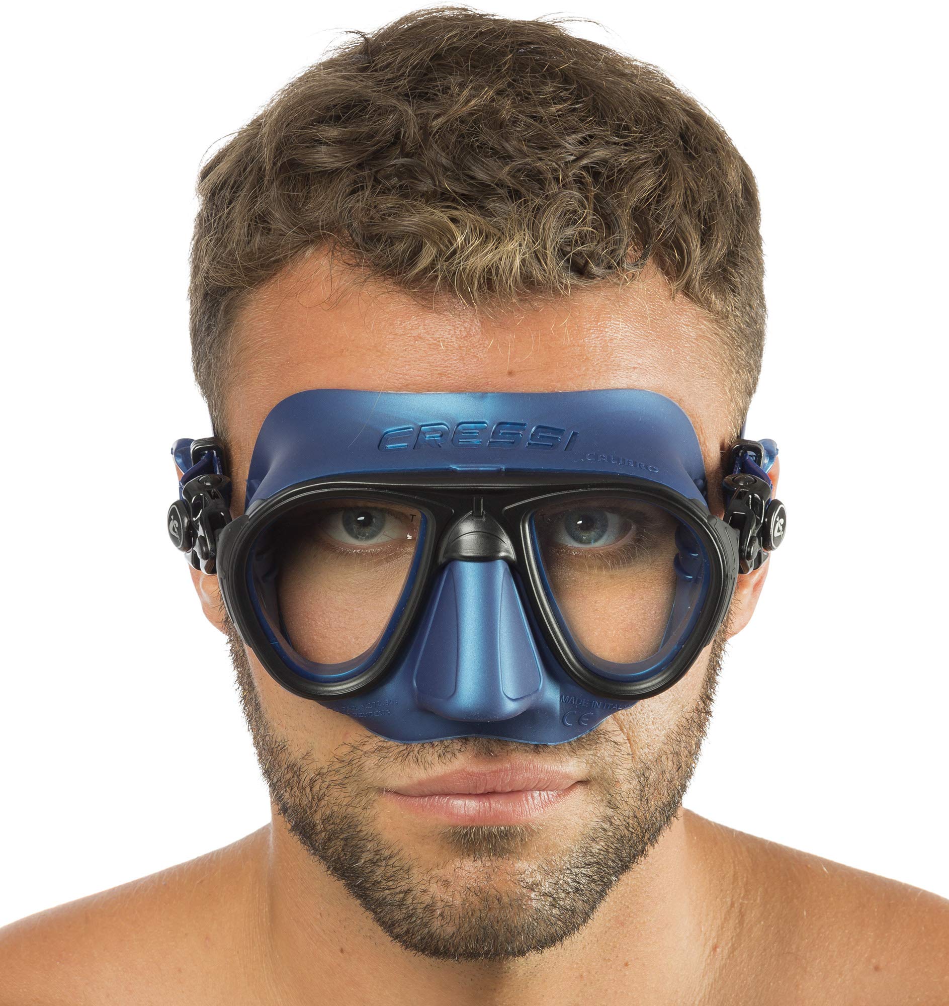 Cressi Calibro Professional Scuba Diving Freediving Mask with Anti Fog Technology