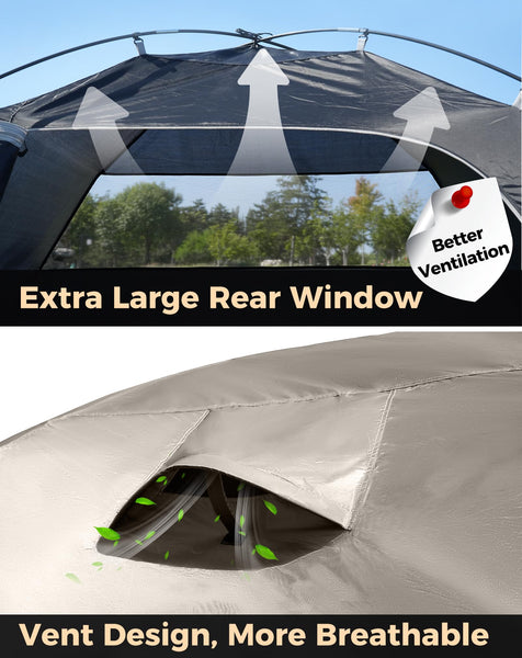 KingCamp Camping Tent for 4 Man, Ultralight Waterproof Dome Tent, Compact and Backpack-Friendly, Ideal Tent for Camping, Trekking and Outdoors