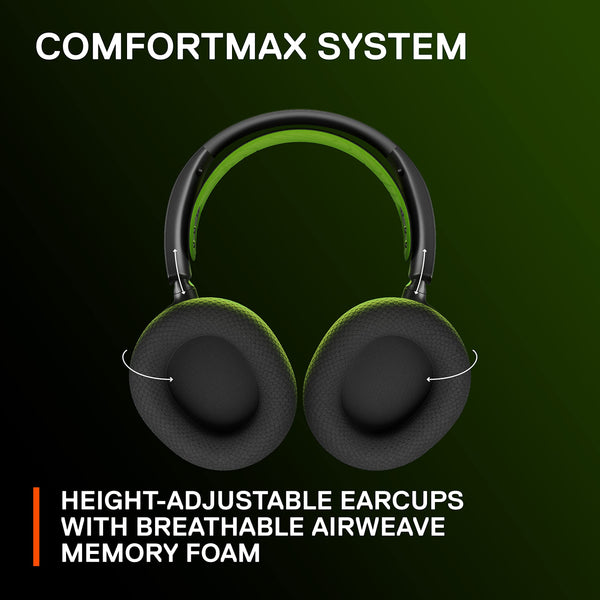 SteelSeries Arctis Nova 7X Wireless Xbox Series X/S Gaming Headset - Neodymium Magnetic Drivers - Dual Wireless Xbox & Bluetooth Audio - 38H USB-C Battery - AI Mic - Supports PS5, PC - Black