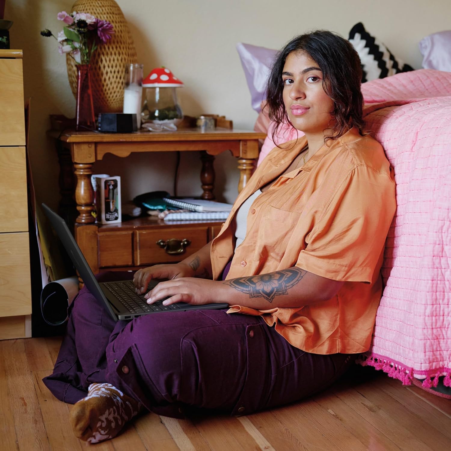 HP 15.6" Laptop | AMD Ryzen 5 7520U Processor | 16 GB RAM | 512 GB SSD | AMD Radeon Graphics | FHD Display | Up to 11hrs 15 mins battery | Win 11 | Dual Speakers | Jet Black | 15-fc0042sa