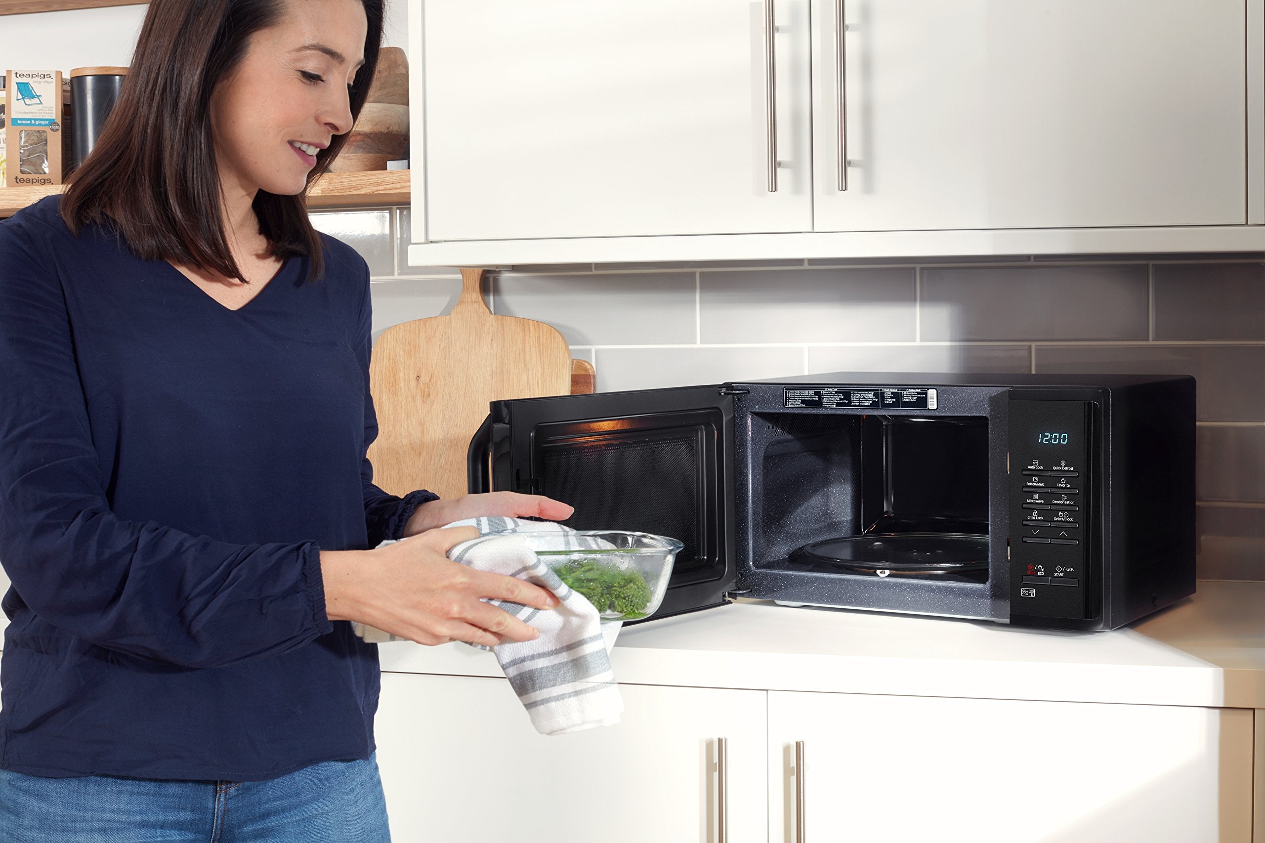 Samsung MS23K3513AK Solo Microwave, 23 Litre, Black