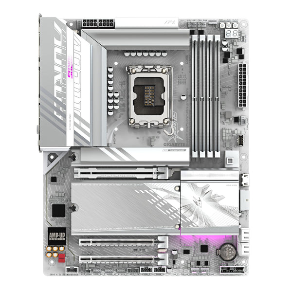 GIGABYTE Z890I AORUS ULTRA Motherboard - Supports Intel Core Ultra (Series 2) CPUs, 8+1+2 phases VRM, up to 8800MHz DDR5 (OC), 1xPCIe 5.0 + 1xPCIe 4.0, Wi-Fi 7, 2.5GbE LAN, Thunderbolt 4